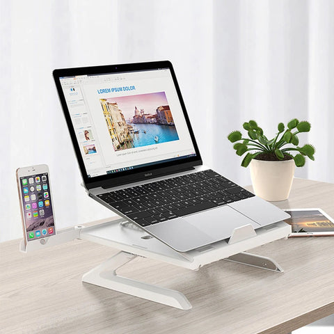 Foldable Aluminum Laptop Stand: Elevate and Expand